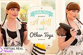 A doll and other toys - VirtualRealTrans - free porn video