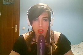 Samantha´s Sissy Training With Dildo And Cum Eat - free porn video