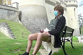 Transgender Travesti Sounding Urethral Outdoor Lingerie 72a - free porn video