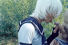 Monster Cock And His Femboy In Public - free porn video