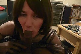 Sophie London: Sucking Mr. A's Cock - free porn video