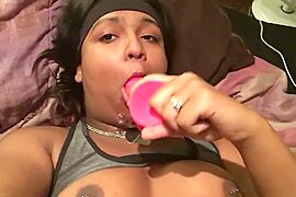 Dildo Sucking slut (Check out my Onlyfans) - free porn video