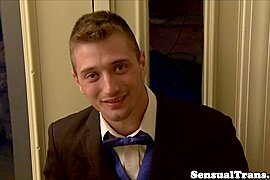 Glamour transsexual barebacked pounded - free porn video