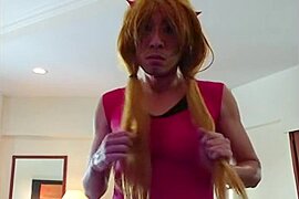 Ugly Satanic Meth Poppers Sissy Whore, Now A Sultry Demoness, Takes Her Bow - free porn video