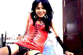 Cute crossdresser show - free porn video