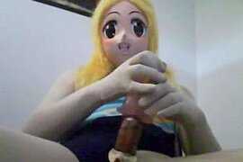 kigurumi masturbating - free porn video