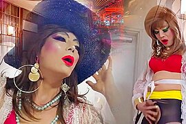 sissy niclo sexy makeup after masturbation5 - free porn video