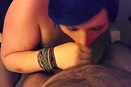 Young Trans Girl Lacey Kittey Deepthroats Throatfucks Old Cock POV (18+) - free porn video