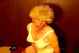 Mature crossdresser with dildo - free porn video