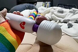 My waving my magic wand over my pp - free porn video