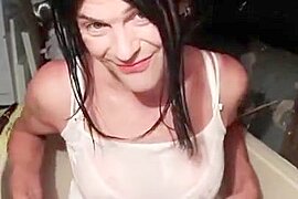 Smoking bathing & yes...horny lol x - free porn video