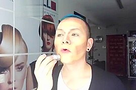 Drag queen transformation make up - free porn video