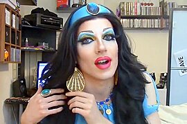 Princess Jasmine Drag Queen Transformation - free porn video