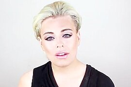 Wig tutorial of drag queen - free porn video