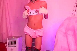 French Femboy Compilation On Webcam Show Ass And Dance - free porn video
