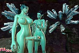 Tomb Raider - Big Dicked Futas Fucking The - free porn video