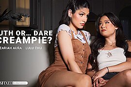 Truth Or... Dare I Creampie?, Scene #01 - free porn video