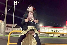 Self-training No. 41: Tackle Pussy Exposure In Progress At Shopping Mall Parking Lot - free porn video
