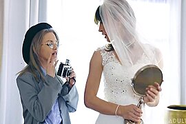 Professional Photographer Lolla Fae Has Massive Crush On Bride-to-be - free porn video