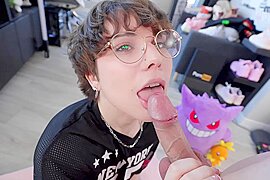 Gym Femboy Milks Protein Straight From Stepbros Cock - free porn video