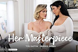 Queenie Sateen And Tori Easton In Her Masterpiece - free porn video